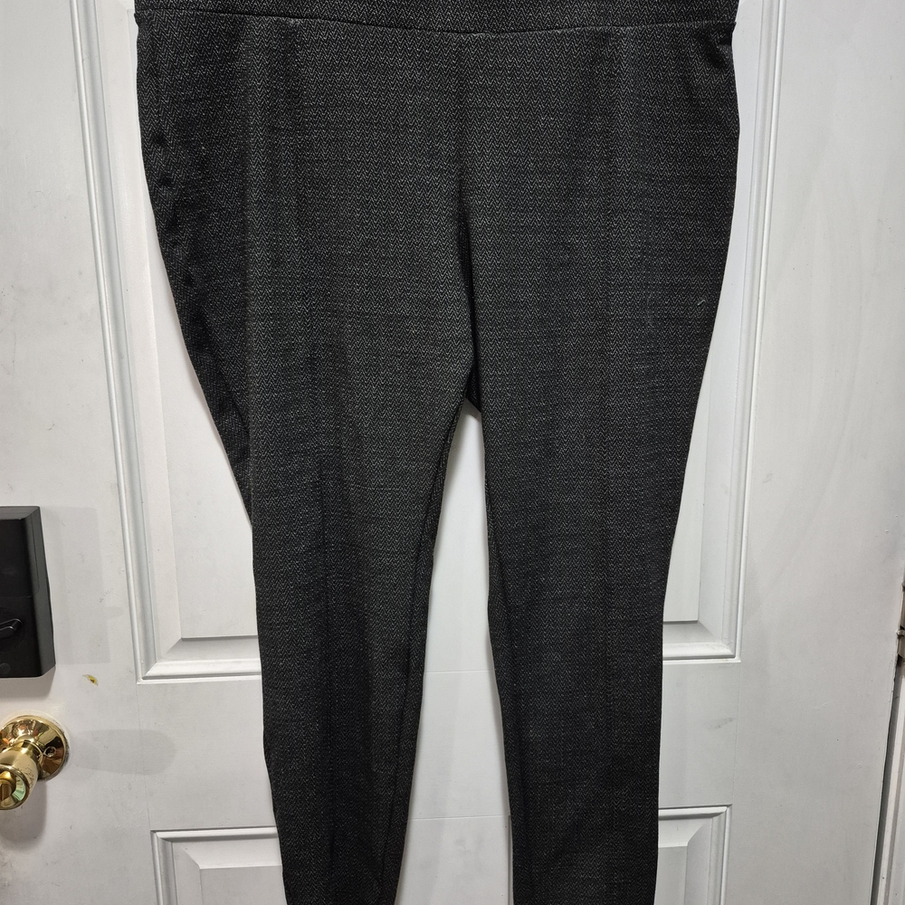 Time and Tru Women's Skinny Pants - Charcoal Gray